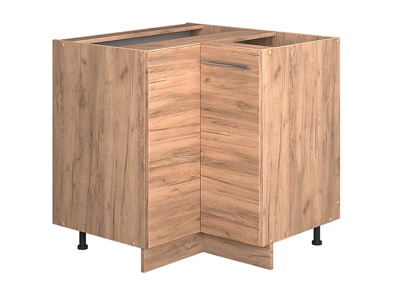 Meuble dangle chêne de force doré 80.5x60x82 fame-line