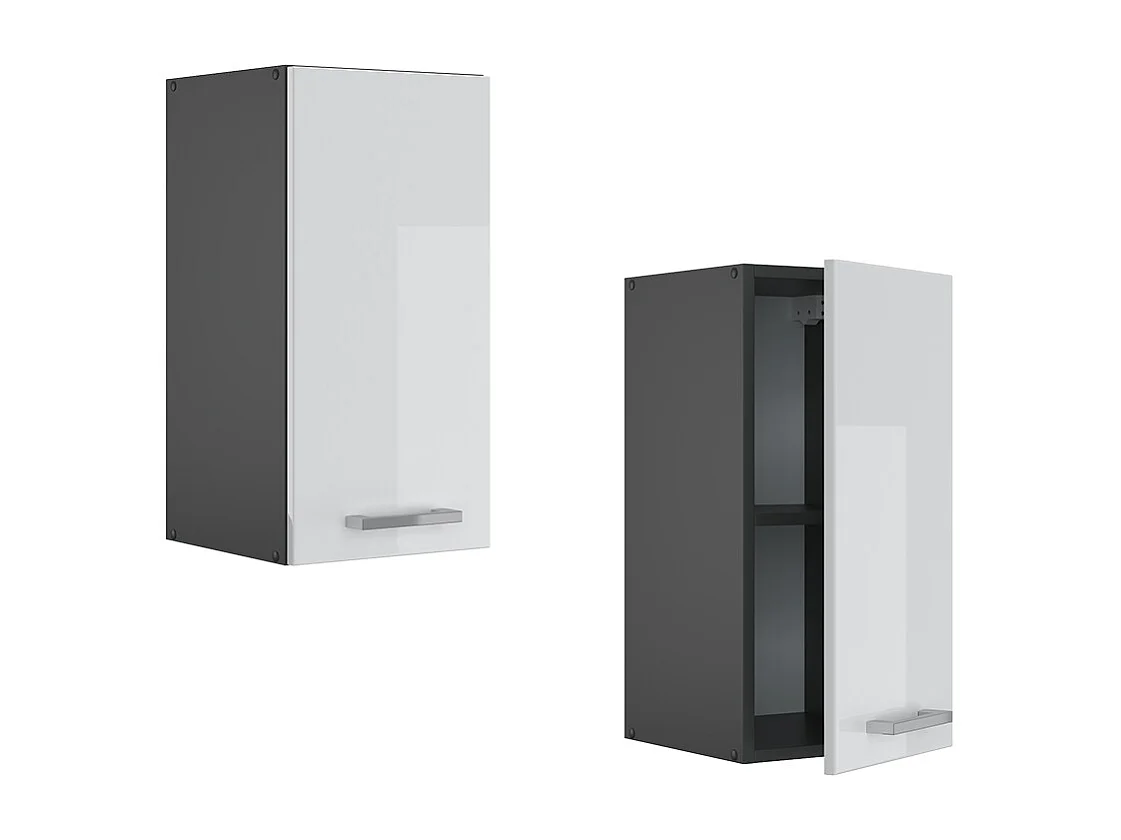 Armario colgante blanco alto brillo 30x31x60 r-line