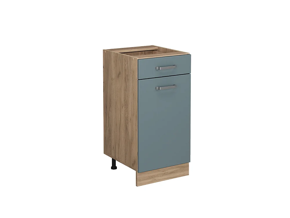 Keukenonderkast blauw-grijs 40x46x81.6 r-line