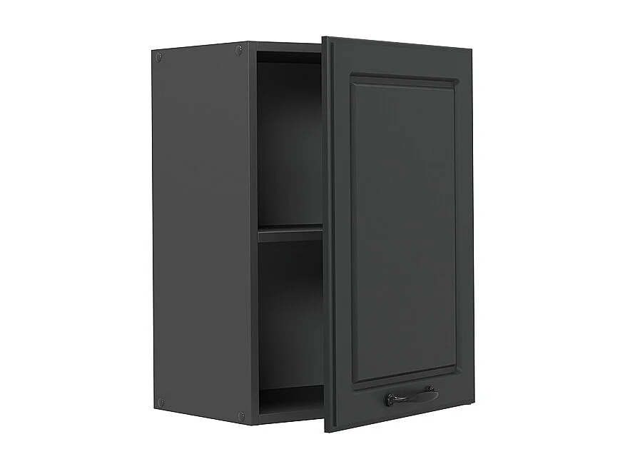 Elément haut de cuisine anthracite campagne 45x31x60 r-line