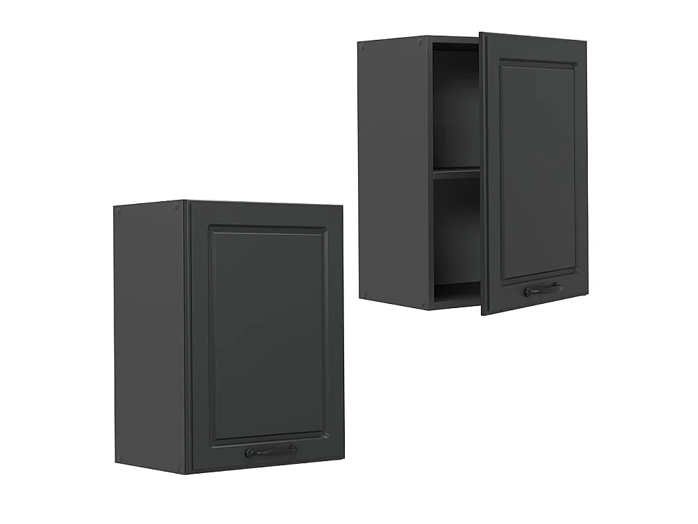 Wall cabinet anthracite country house 45x31x60 r-line