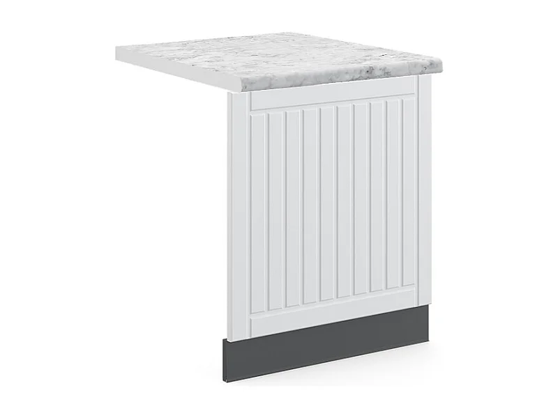 Panel frontal blanco casa de campo 60x1.6x67.4 fame-line