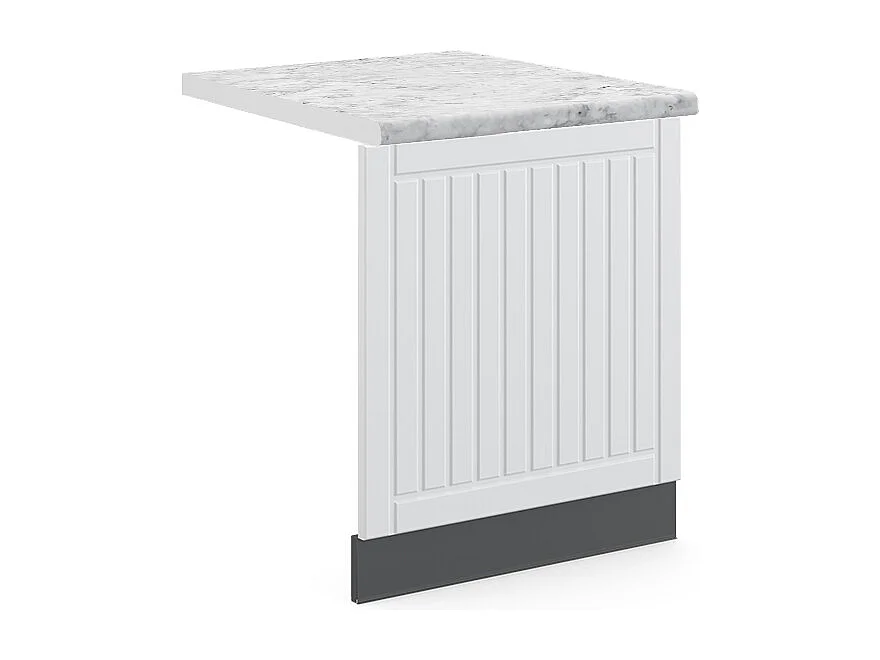 Panel frontal blanco casa de campo 60x1.6x67.4 fame-line