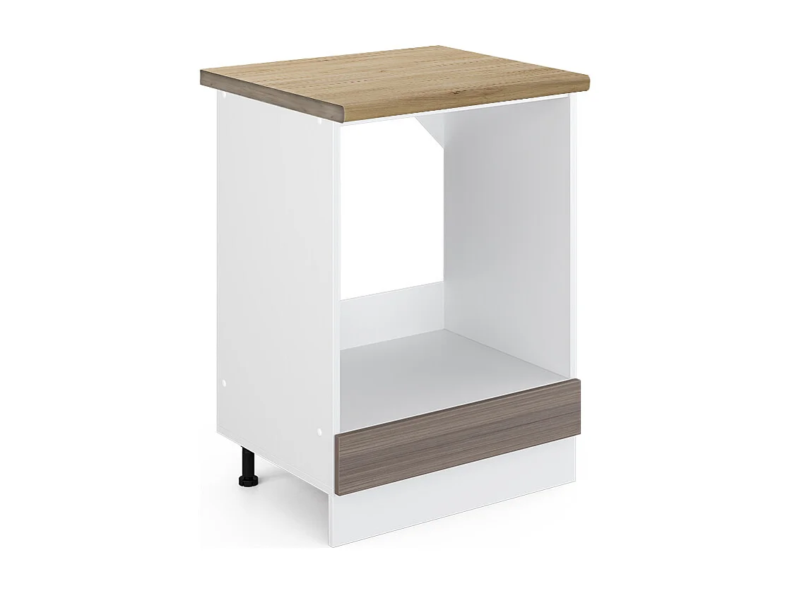 Meuble pour four gris noble 60x60x81.6 r-line