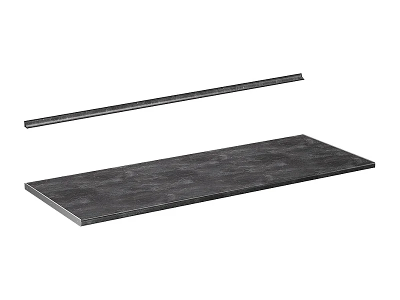 Encimera de cocina antracita 160x60x2.8 r-line