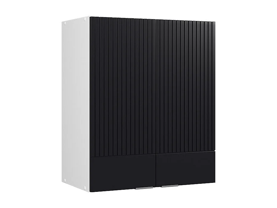 Pensile da cucina nero a righe 60x34.1x72 fame-line