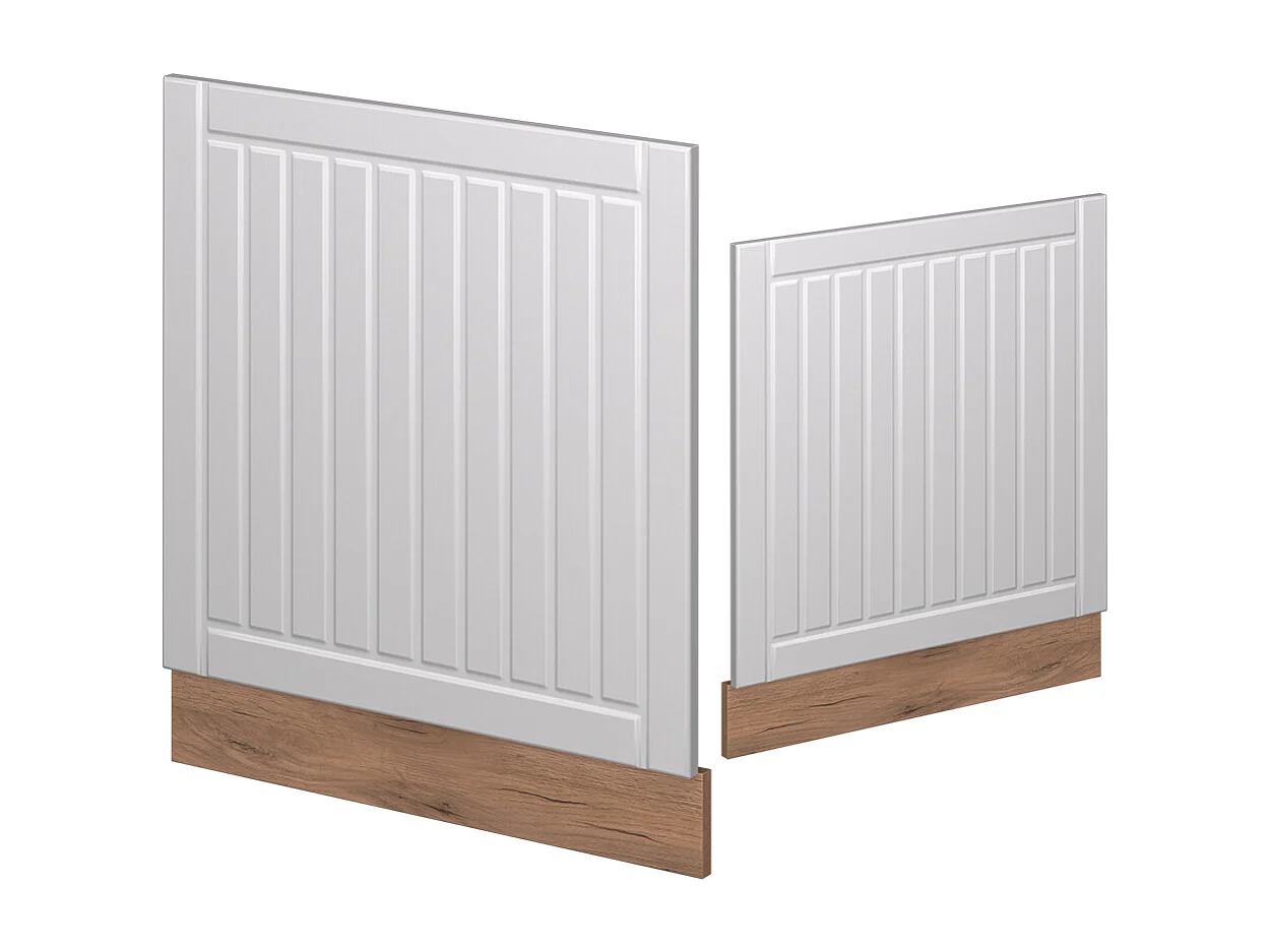 Panel frontal blanco casa de campo 60x1.6x67.4 fame-line