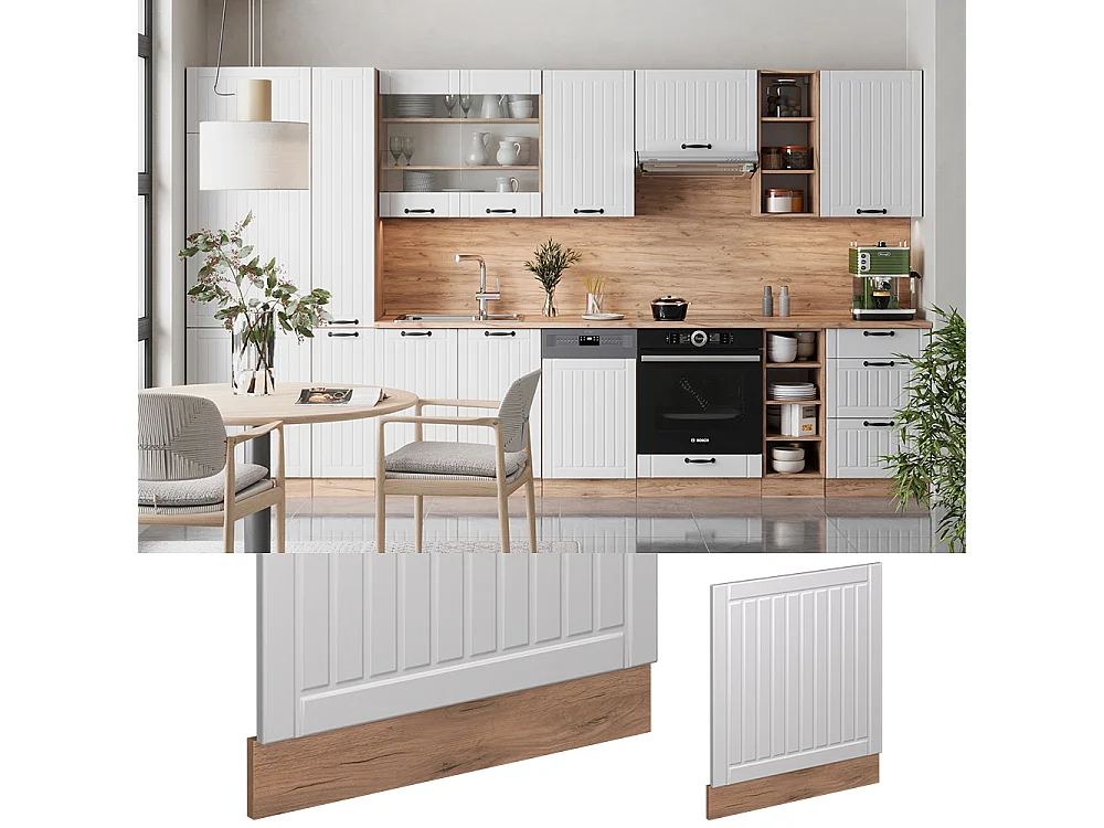 Façade blanc campagne 60x1.6x67.4 fame-line