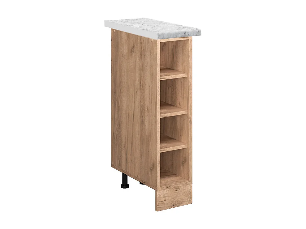 Scaffale da cucina quercia dorata 20x60x81.6 r-line