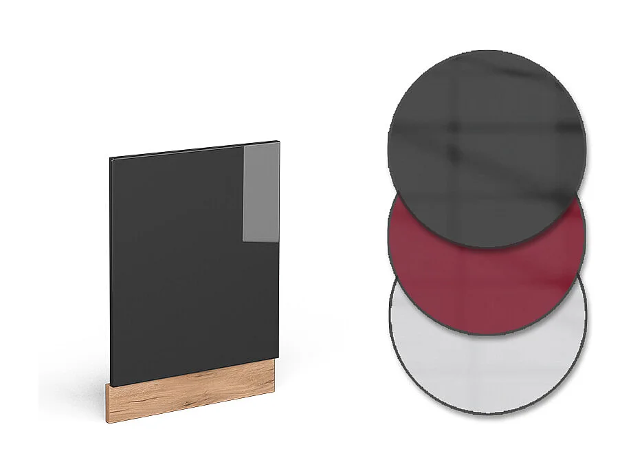 Frontblende anthrazit hochglanz 45x1.6x57.2 r-line