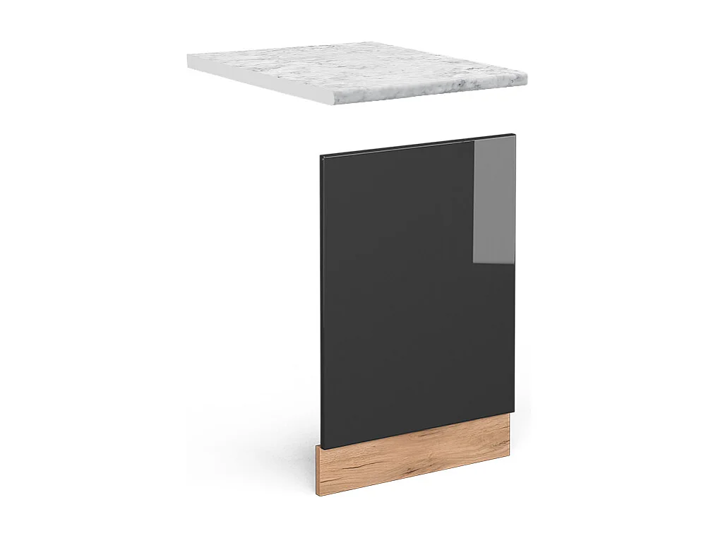 Façade anthracite haute brillance 45x1.6x57.2 r-line