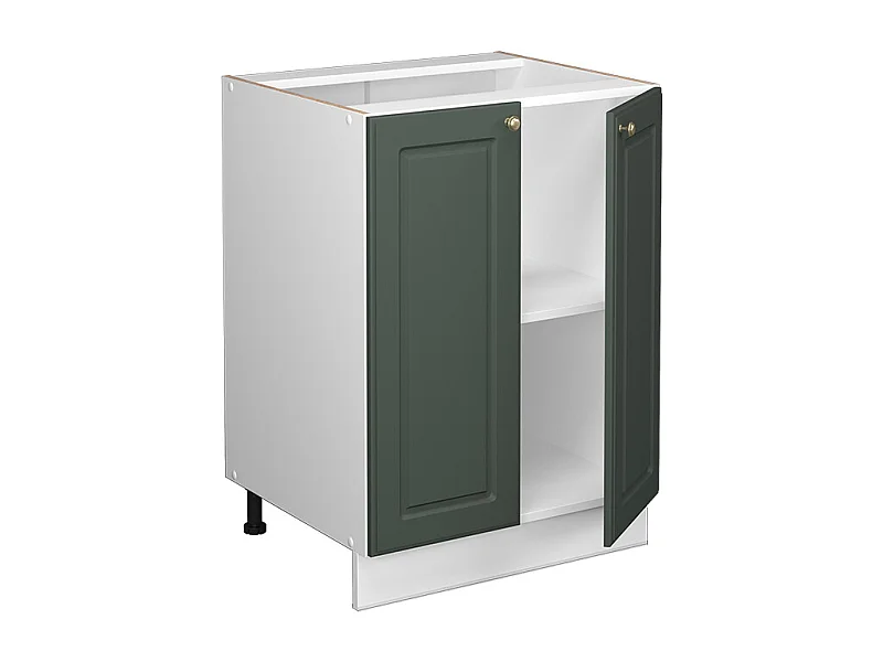 Küchenunterschrank grün-gold landhaus 60x60x82 fame-line