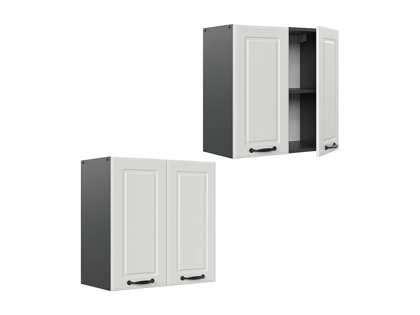 Pensile da cucina bianco casa di campagna 60x31x60 r-line