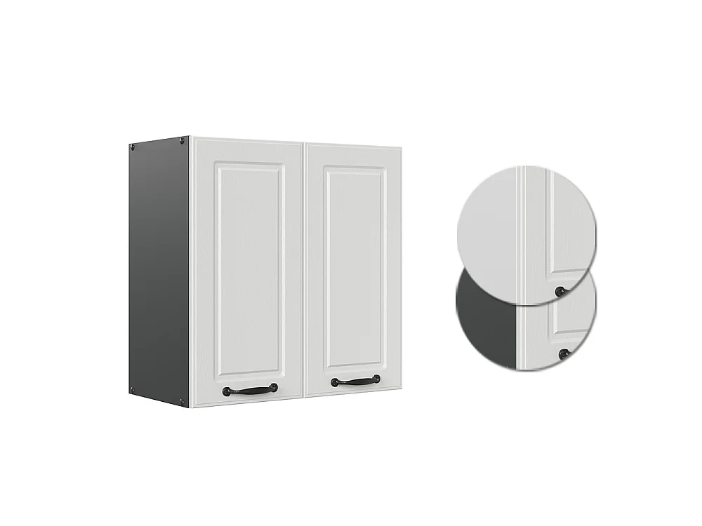 Wall cabinet white shaker style60x31x60 r-line