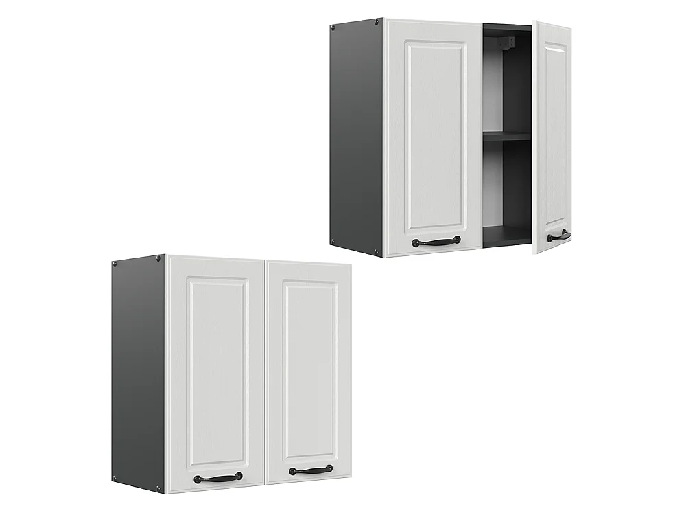 Wall cabinet white shaker style60x31x60 r-line