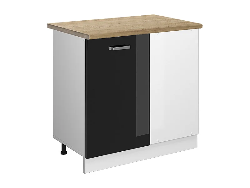 Meuble dangle noir haute brillance 86x60x81.6 r-line