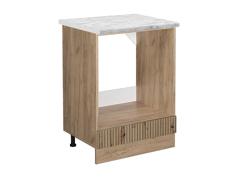 Armario para horno empotrado roble artesanal 60x60x81.6 r-line