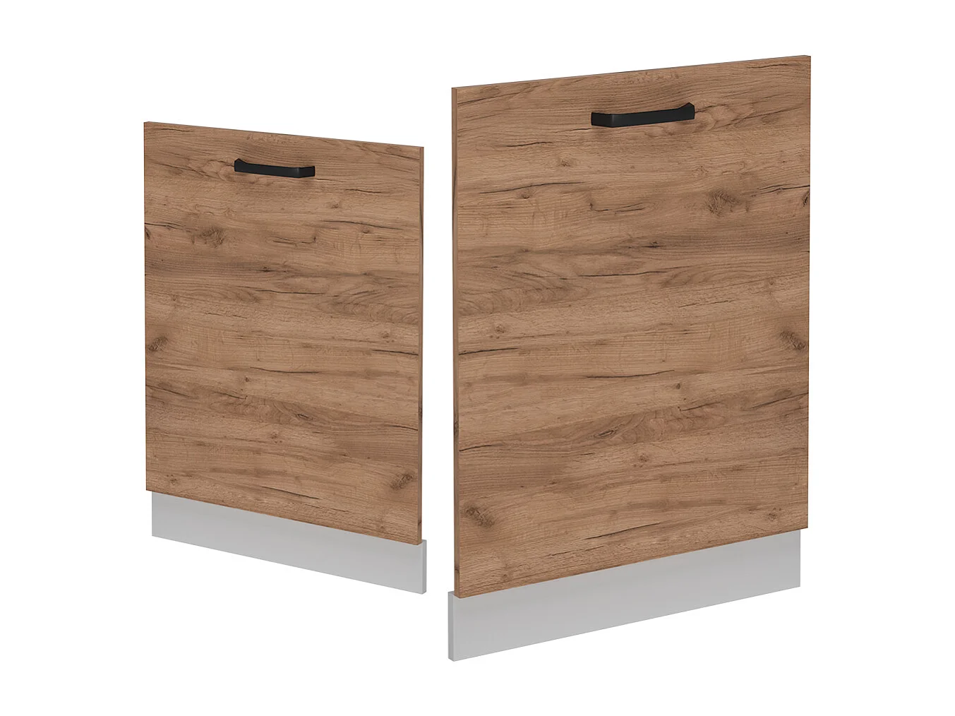 Façade de lave-vaisselle chêne de force doré 60x1.6x81.8 r-line