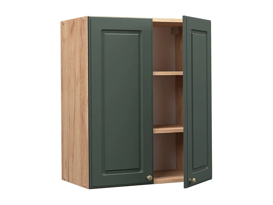 Pensile da cucina verde-oro country house 60x34.1x72 fame-line
