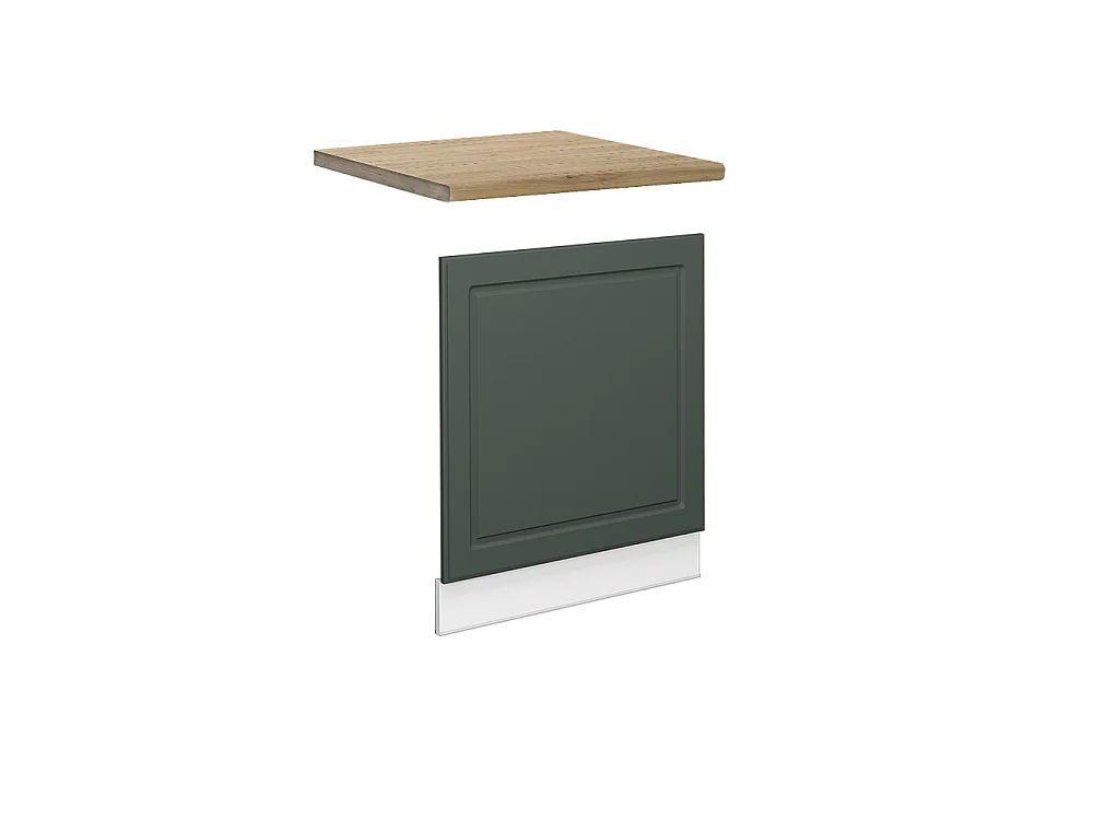 Pannello frontale Verde-oro rustico 60x1.6x67.4 fame-line
