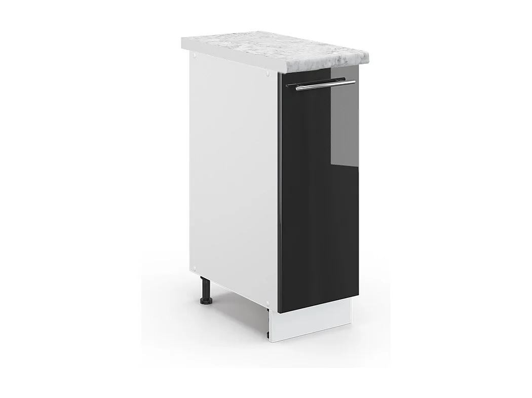 Armario de farmacia antracita alto brillo 30x60x82 fame-line