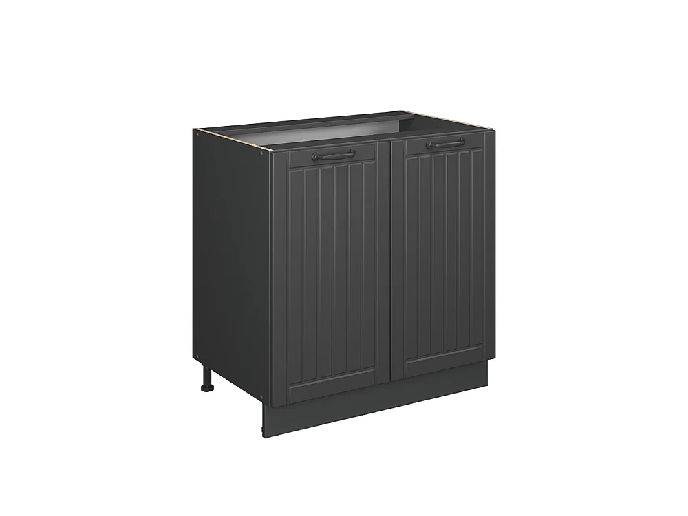 Sink base cabinet dark grey 80x60x82 fame-line