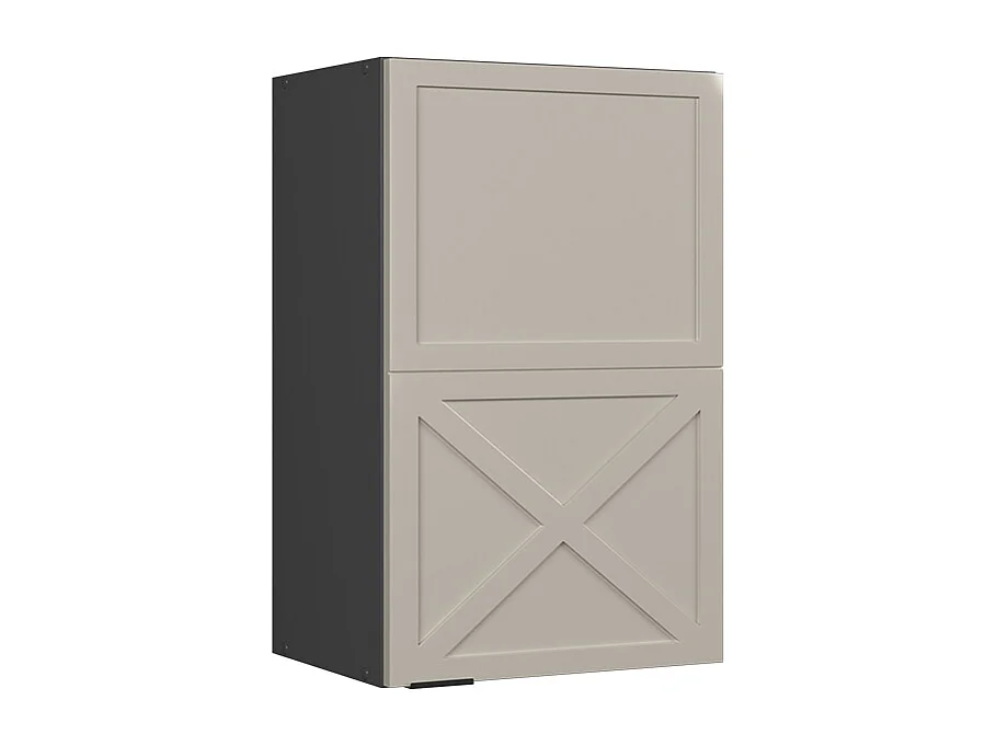 Elément haut de cuisine grisbeige 45x34.1x72 fame-line