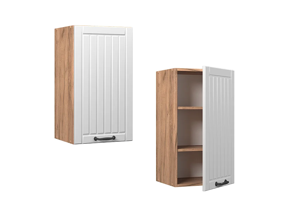 Pensile da cucina Bianco rustico 40x34.1x72 fame-line