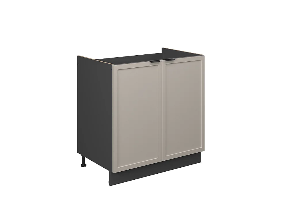 Wastafelkast grijsbeige 80x60x82 fame-line