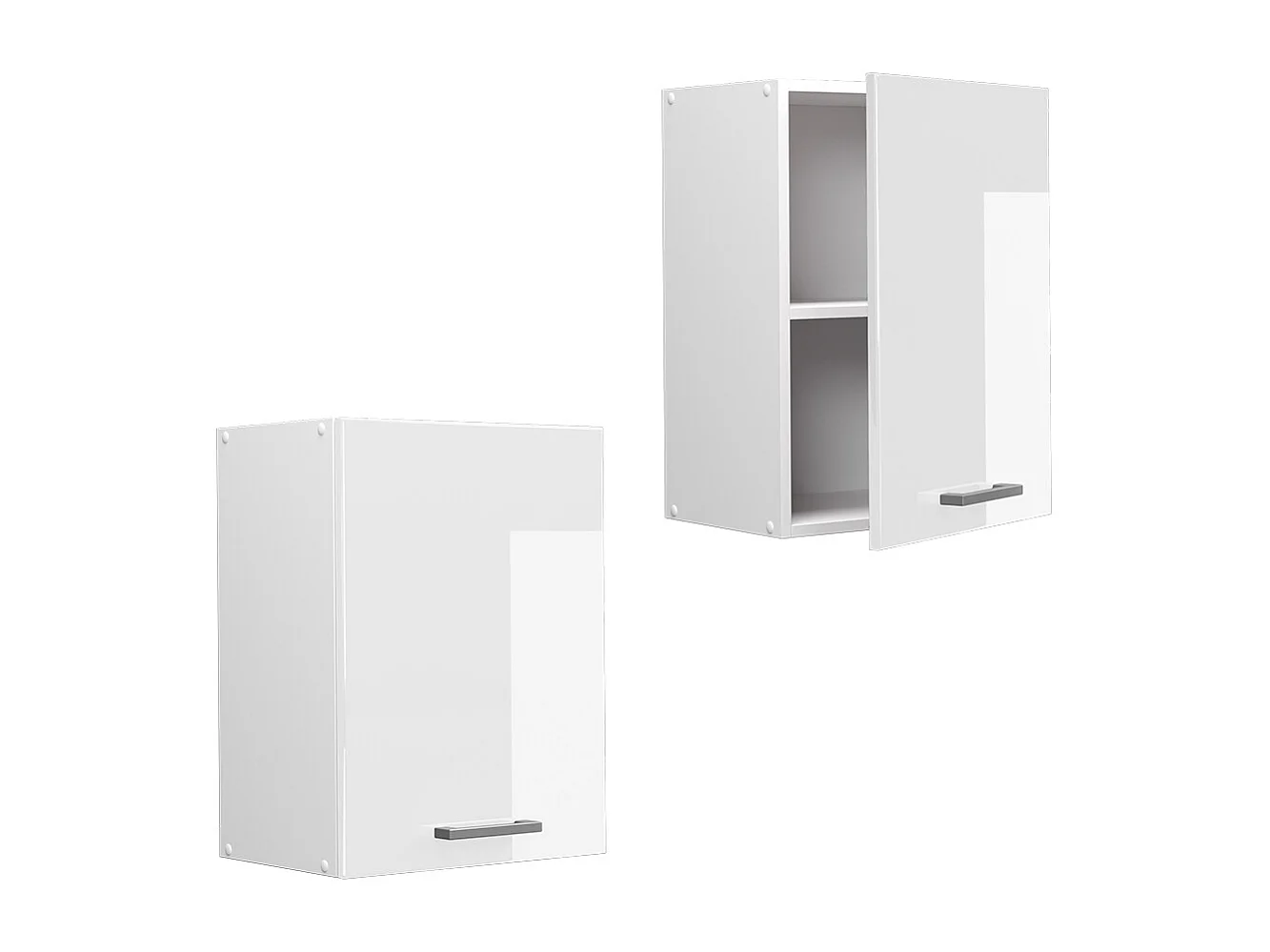 Armario colgante blanco alto brillo 45x31x60 r-line