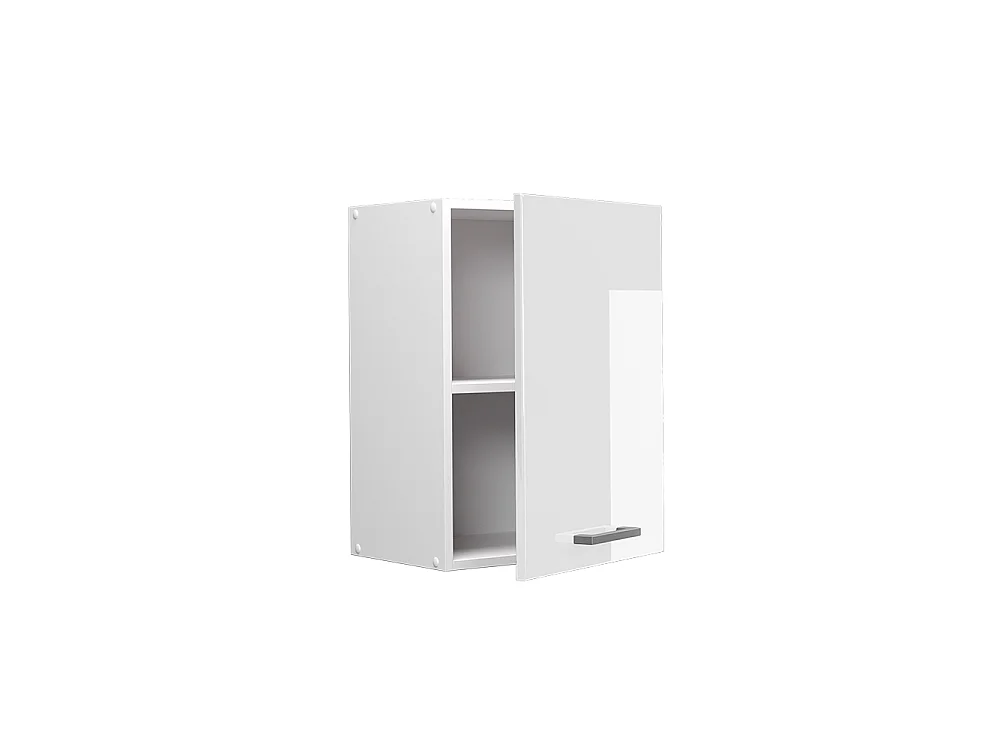 Elément haut de cuisine blanc haute brillance 45x31x60 r-line