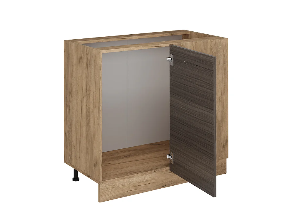 Hoekkast edel grijs 86x60x81.6 r-line