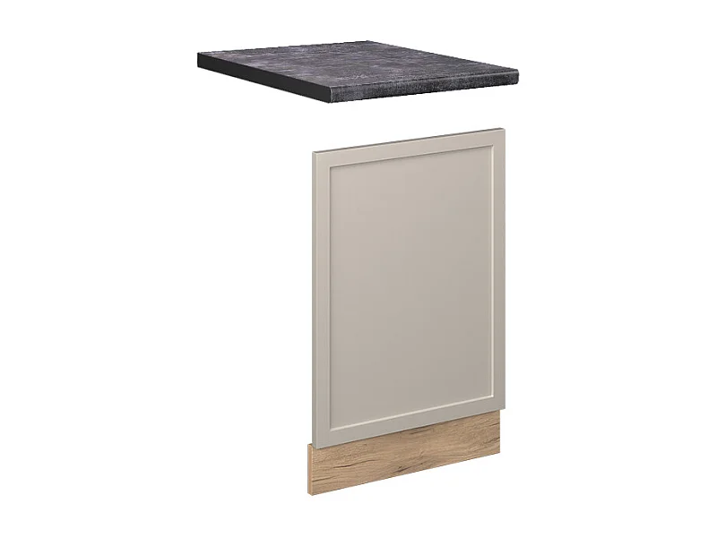 Panel frontal grisbeige 45x1.6x67.4 fame-line