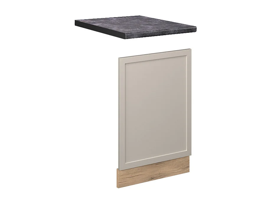 Panel frontal grisbeige 45x1.6x67.4 fame-line