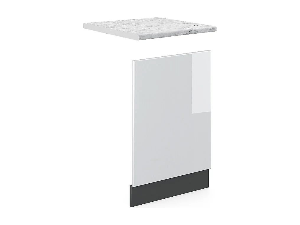 Panel frontal blanco alto brillo 45x1.6x57.2 r-line