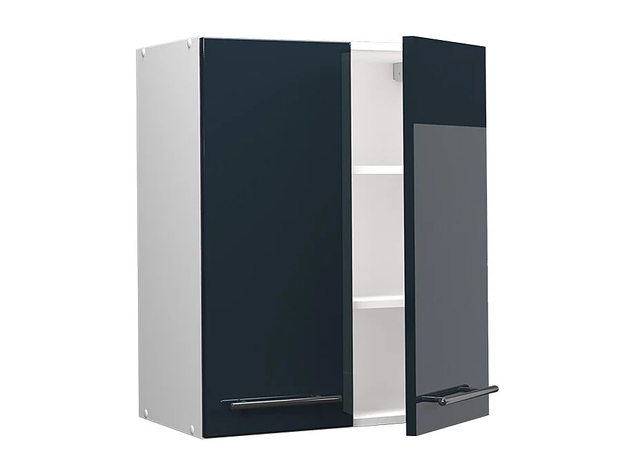 Pensile da cucina blu scuro lucido 60x34.1x72 fame-line