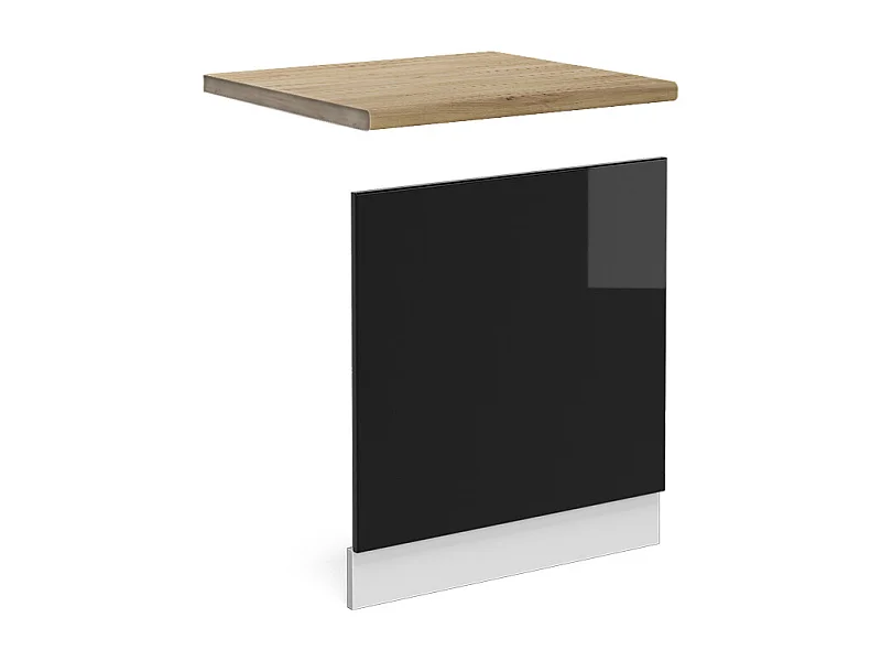 Pannello frontale nero lucido 60x1.6x57.2 r-line