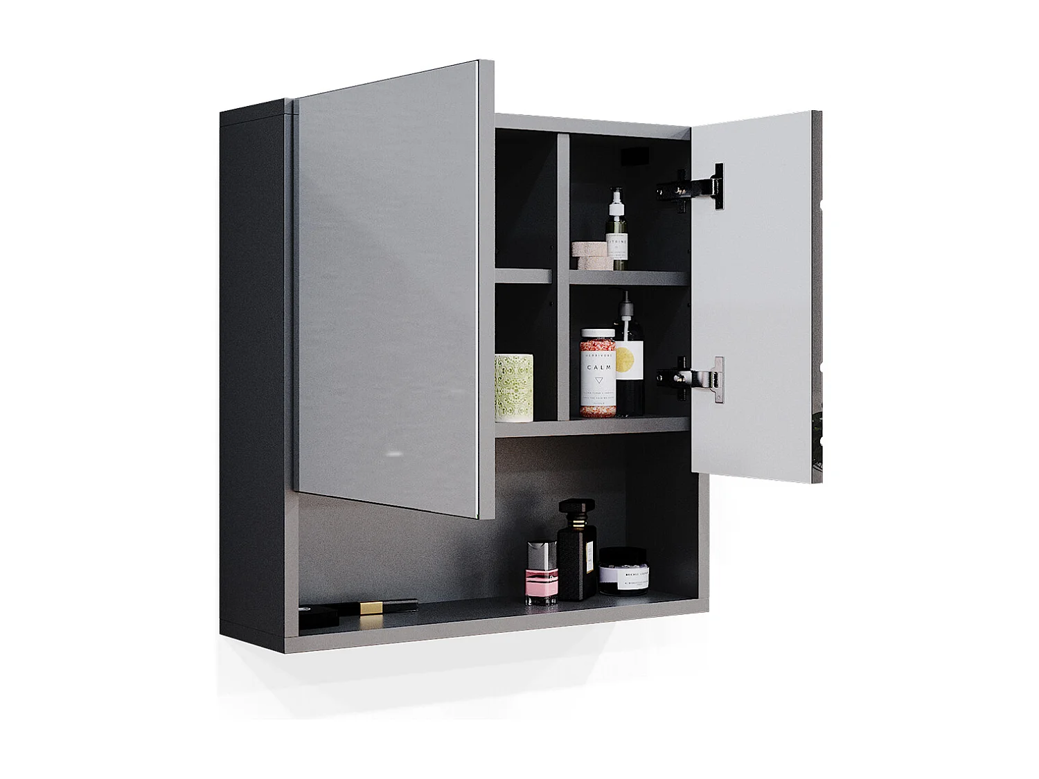 Mobiletto base per cucina bianco lucido 40x60x81.6 r-line