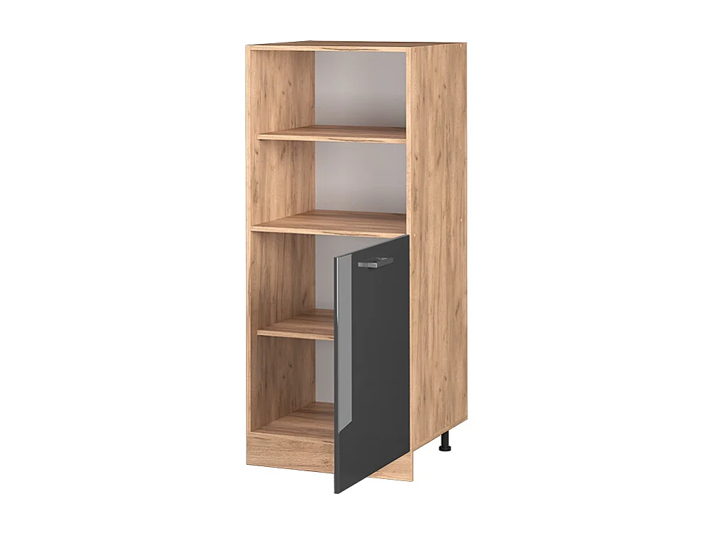 Mobile per forno da incasso antracite lucido 60x57x143 r-line