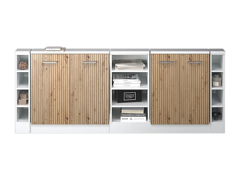 Küchenschrank für Dachschrägen artisan-eiche 215x46x81.6 r-line