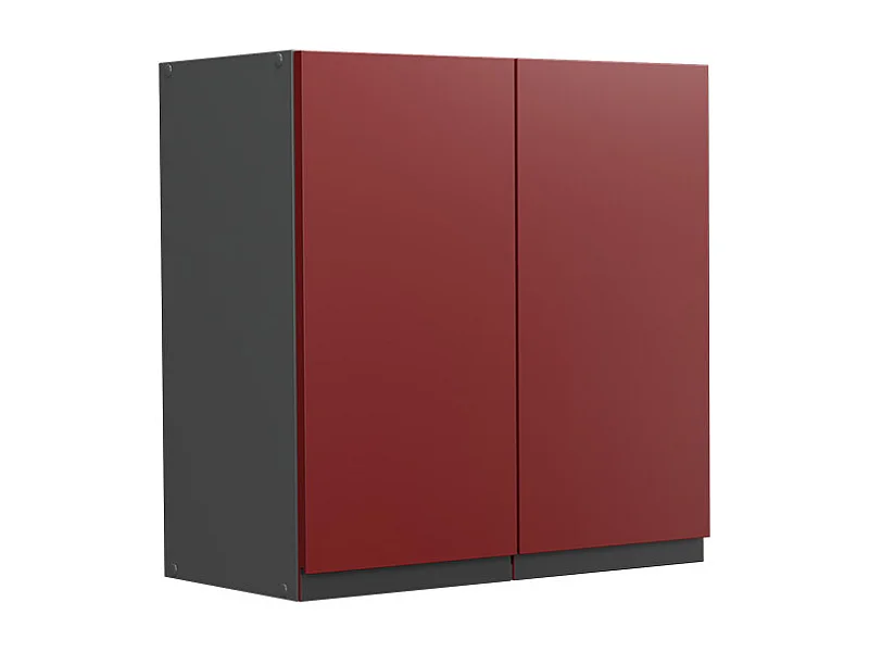 Elément haut de cuisine rouge 60x31x60 r-line