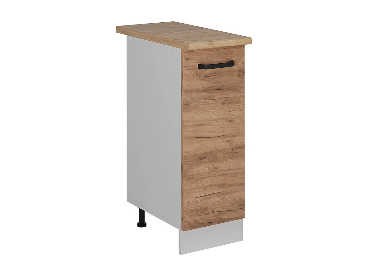 Meuble de cuisine chêne de force doré 30x60x81.6 r-line