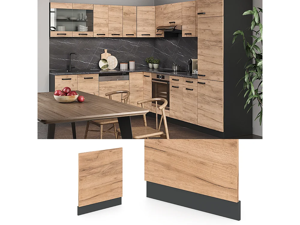 Pannello frontale quercia dorata 60x1.6x57.2 r-line