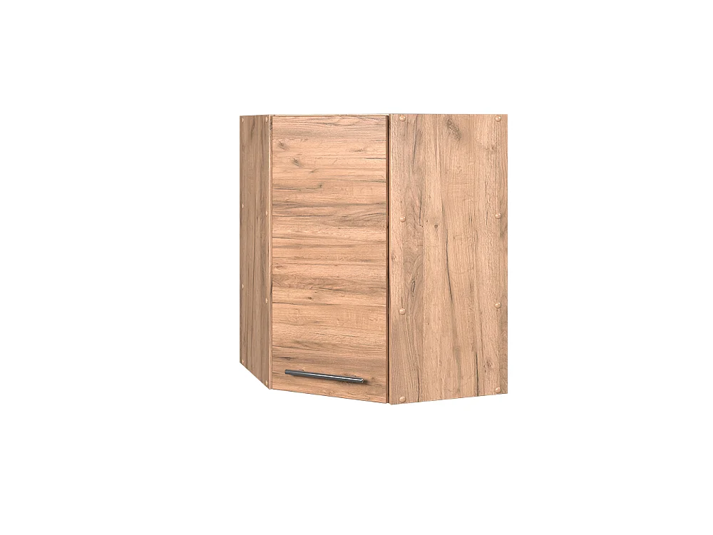 Hörnhängande skåp goldkraft ek 57x34.1x72 fame-line