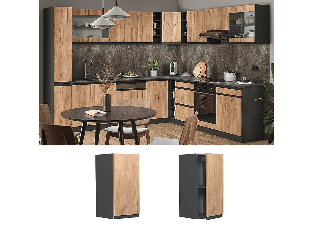 Armario colgante roble dorado 30x31x60 r-line