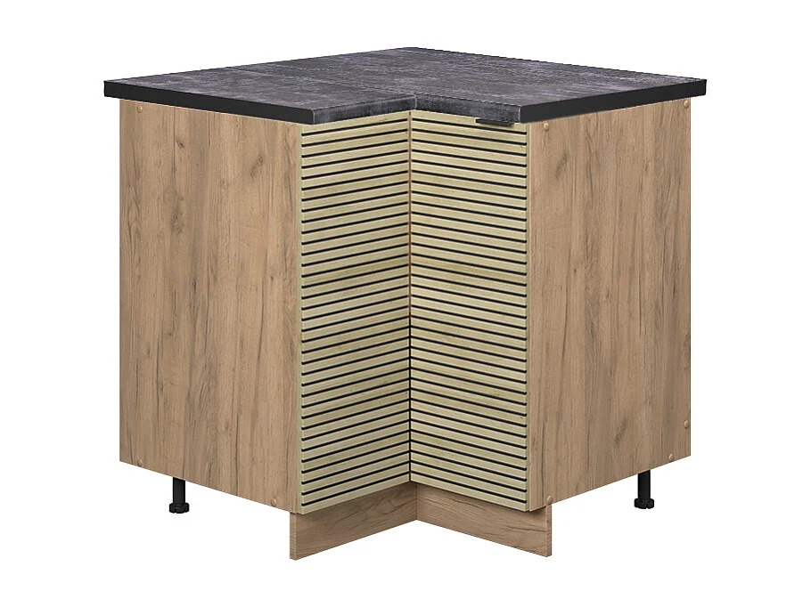 Meuble dangle panneau en chêne 80.5x60x82 fame-line