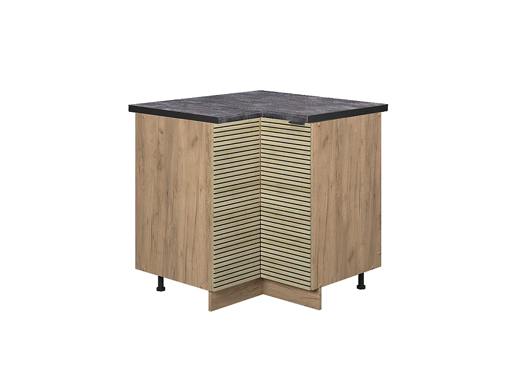 Meuble dangle panneau en chêne 80.5x60x82 fame-line