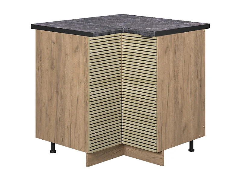 Meuble dangle panneau en chêne 80.5x60x82 fame-line