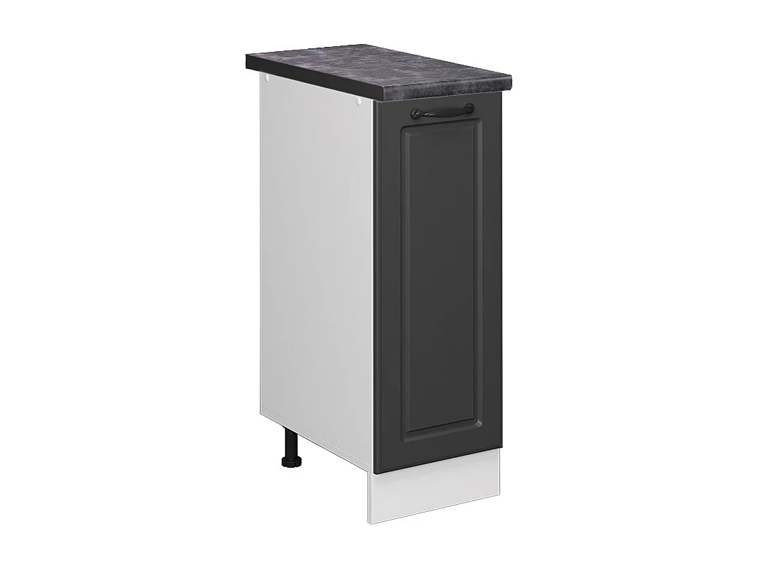 Apothekerschrank anthrazit landhaus 30x60x81.6 r-line