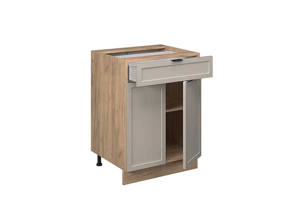 Meuble cuisine grisbeige 60x60x82 fame-line